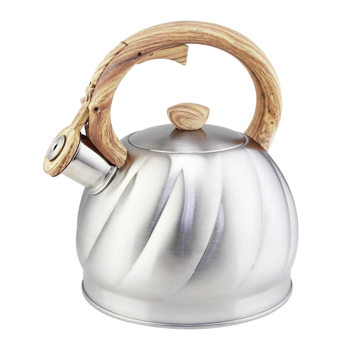 WASSERKESSEL Tod Braun 21/17/17 cm Metall - Braun, Metall (21cm) - Mondex