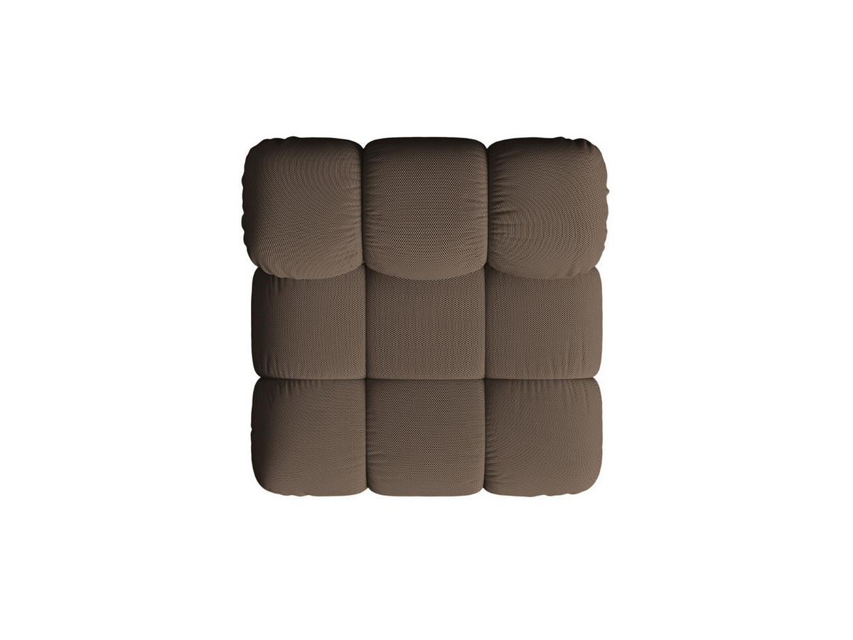 MODUL Bellis aus 3D-Stoff braun - Braun, Textil (94/70/94cm) - Micadoni