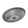 WASCHBECKEN Schwarzes Glas Oval 51/ 35/ 15 cm - Schwarz, Glas (35/15/51cm) - EMKE