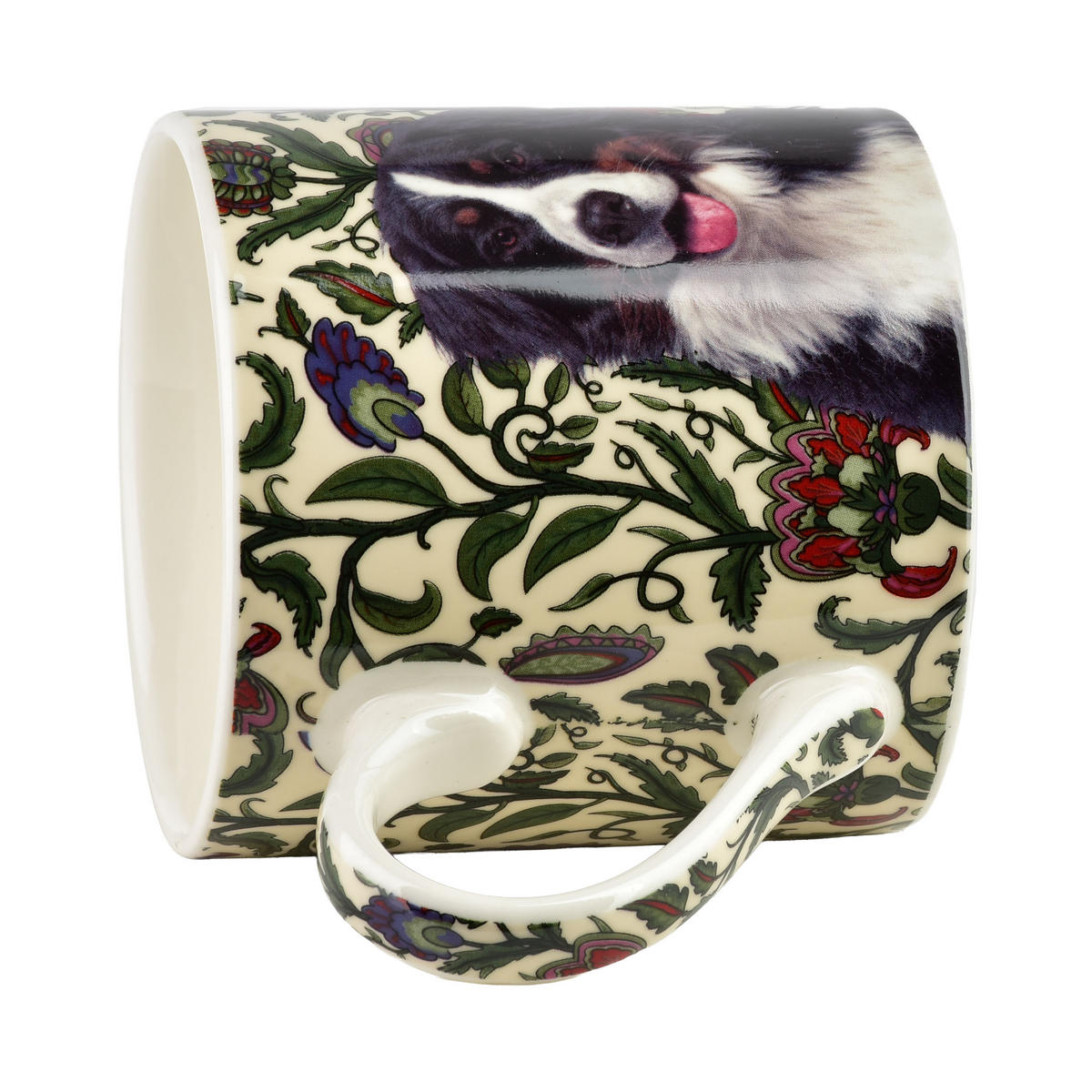 HRNEK NOYA, porcelán, 380 ml, 9x13x9 cm - zelená barva, keramika (0.38L) - Mondex