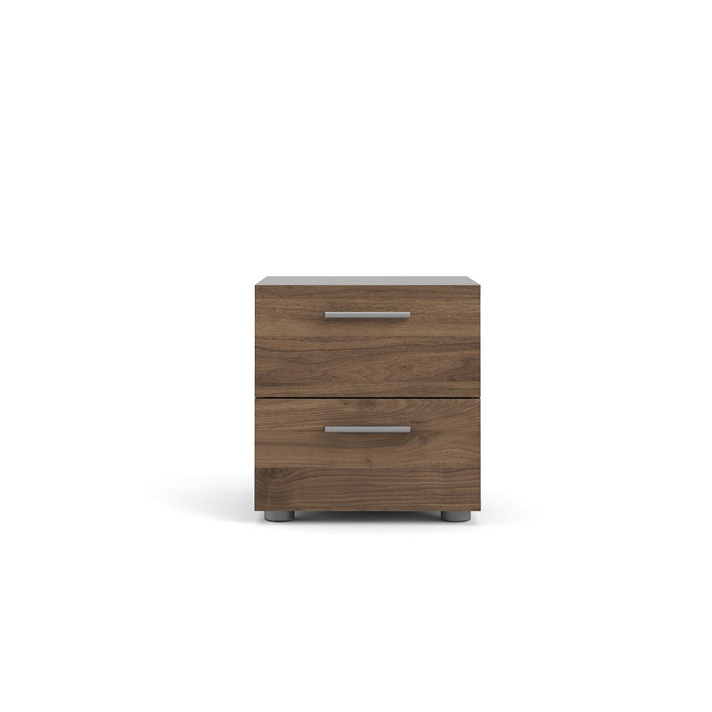 NACHTSCHRANK walnuss - Braun, Holzwerkstoff (40/42/40cm) - ebuy24