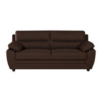 SOFA ohne Schlafmöglichkeit - 3 Personen - Stoff - Schokoladenbraun - - Braun, Textil (201/88/82cm) - Vente-Unique