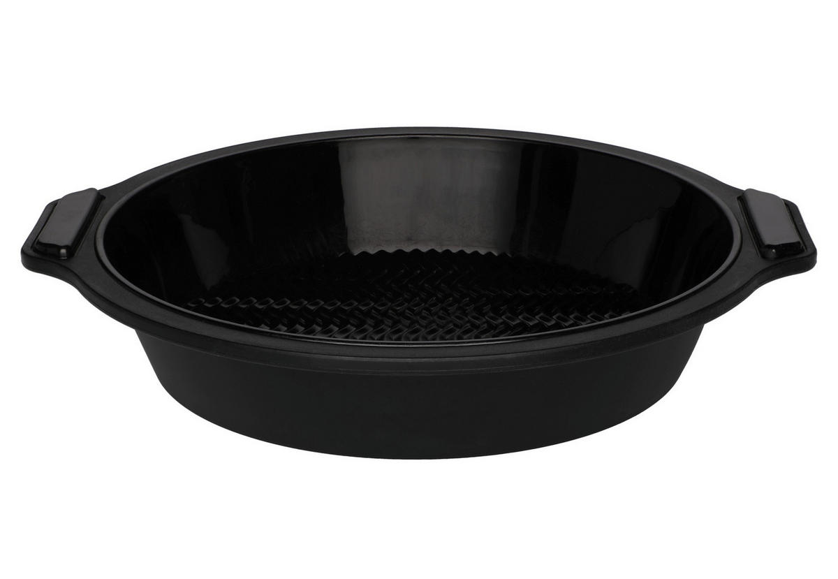KUCHENFORM Silikon Ø 26 cm - Schwarz, Kunststoff (29/5/26cm)