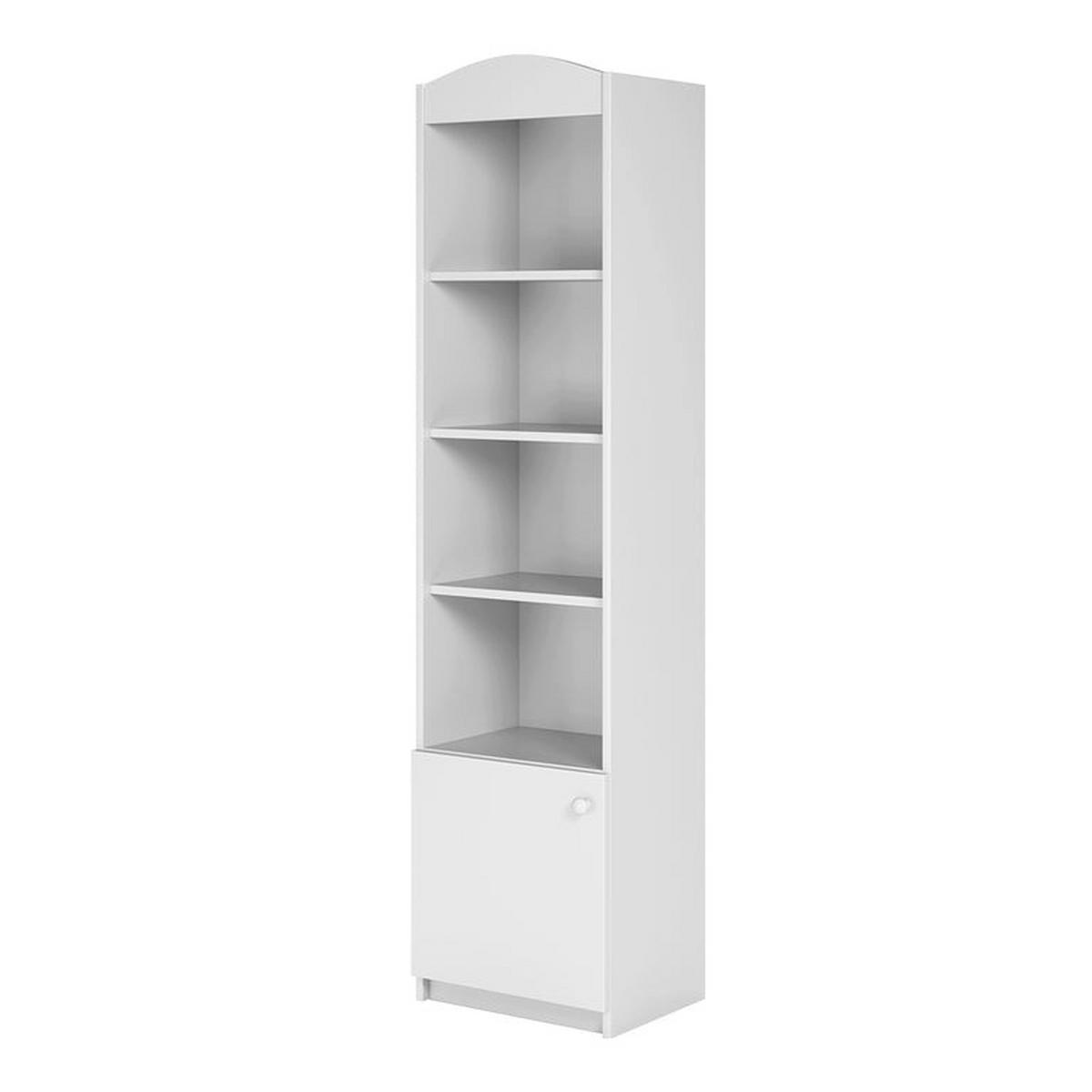 KNIHOVNA Babydream Bílá - bílá, kompozitní dřevo (46/187/34cm) - Petits-meubles