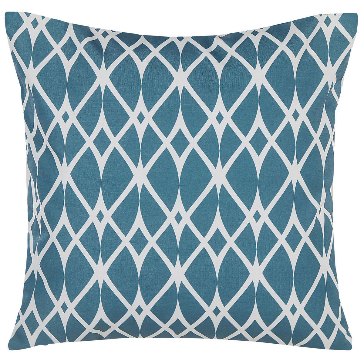 GARTENKISSEN 2er-Set Ethnodruck blau 45/45 cm Anagni - Blau, Textil (45/45cm) - Beliani