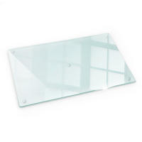 HERDABDECKPLATTE 30x52 cm Transparent - Transparent, Glas (30/0.4/52cm) - TULUP