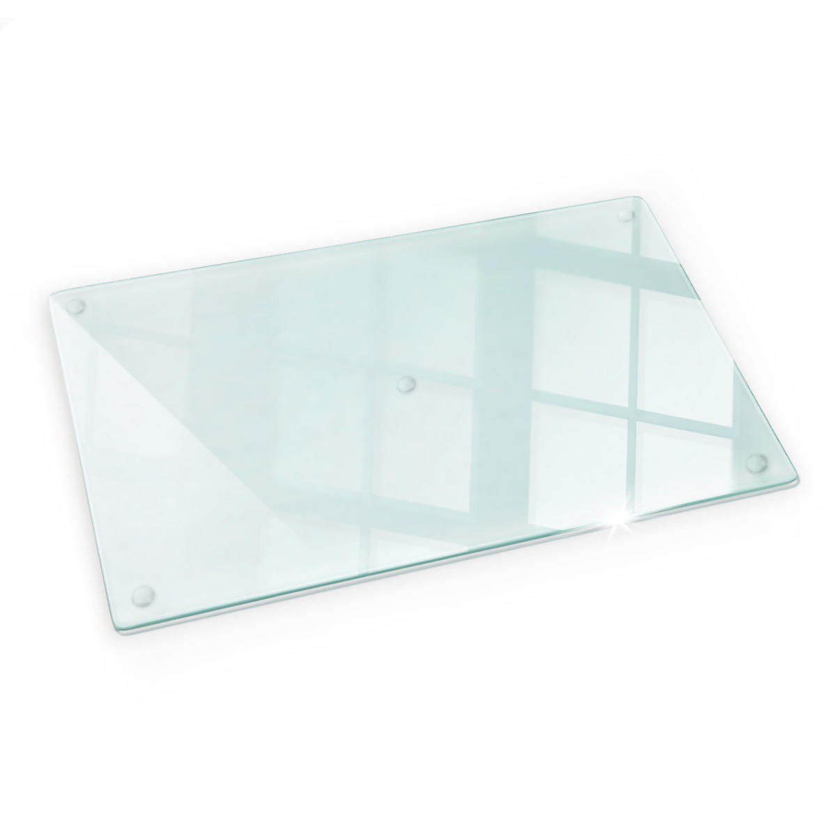 HERDABDECKPLATTE 30x52 cm Transparent - Transparent, Glas (30/0.4/52cm) - TULUP