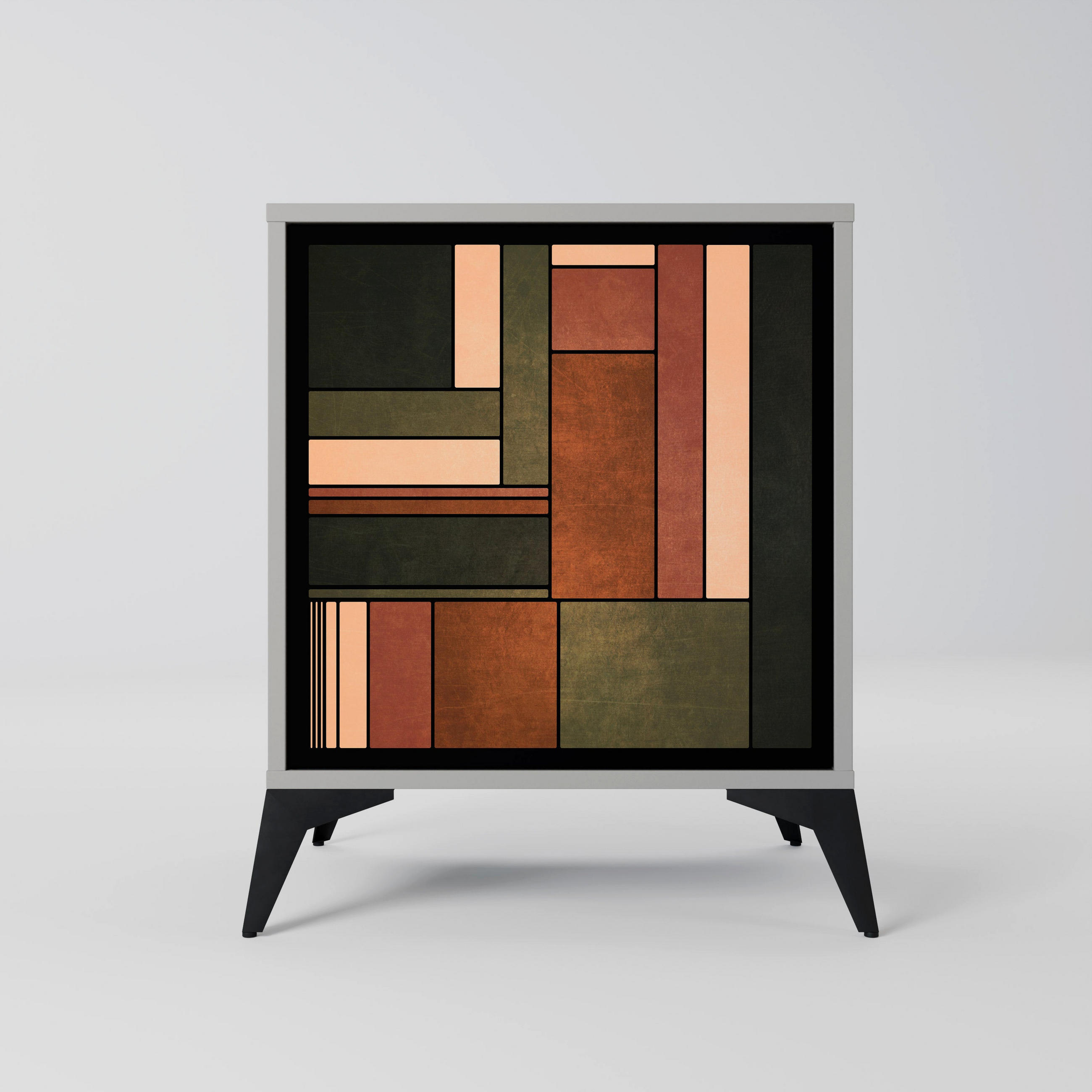 SpaceRebels Sideboard Grau 57.5x70.5x42 cm