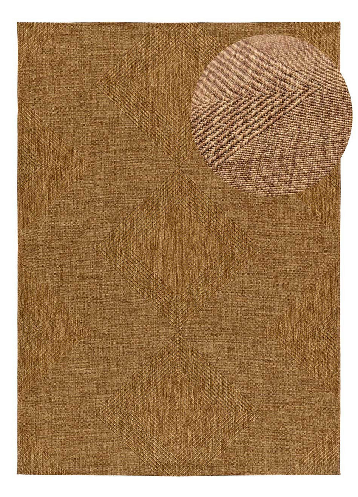 OUTDOORTEPPICH Naturfarben Guinea 80/150 cm - Naturfarben, Naturmaterialien/Textil (80/150cm) - Atticgo