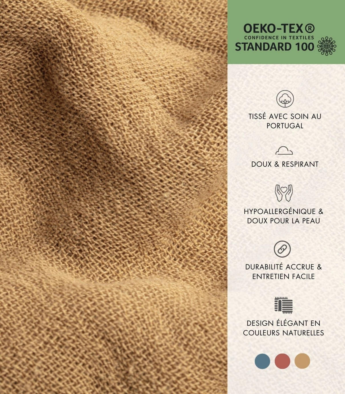 TAGESDECKE JUICY, 220x240cm, Baumwolle, Safran - Gelb, Textil (220/240cm) - SOWL