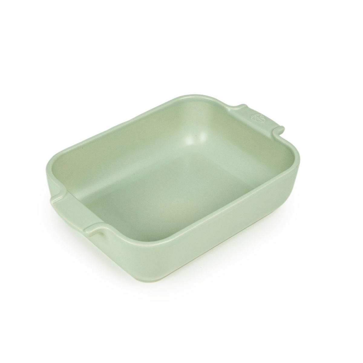 AUFLAUFFORM Keramik Appolia 25cm Rechteckig Salbeigrün Spülmaschinenfest - Grün, Keramik (16.8/25/6.2cm) - PEUGEOT