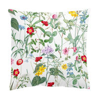 KISSENBEZUG Wildblumen auf Weiß 40/40 cm - Multicolor, Textil (40/40cm) - Bilderwelten