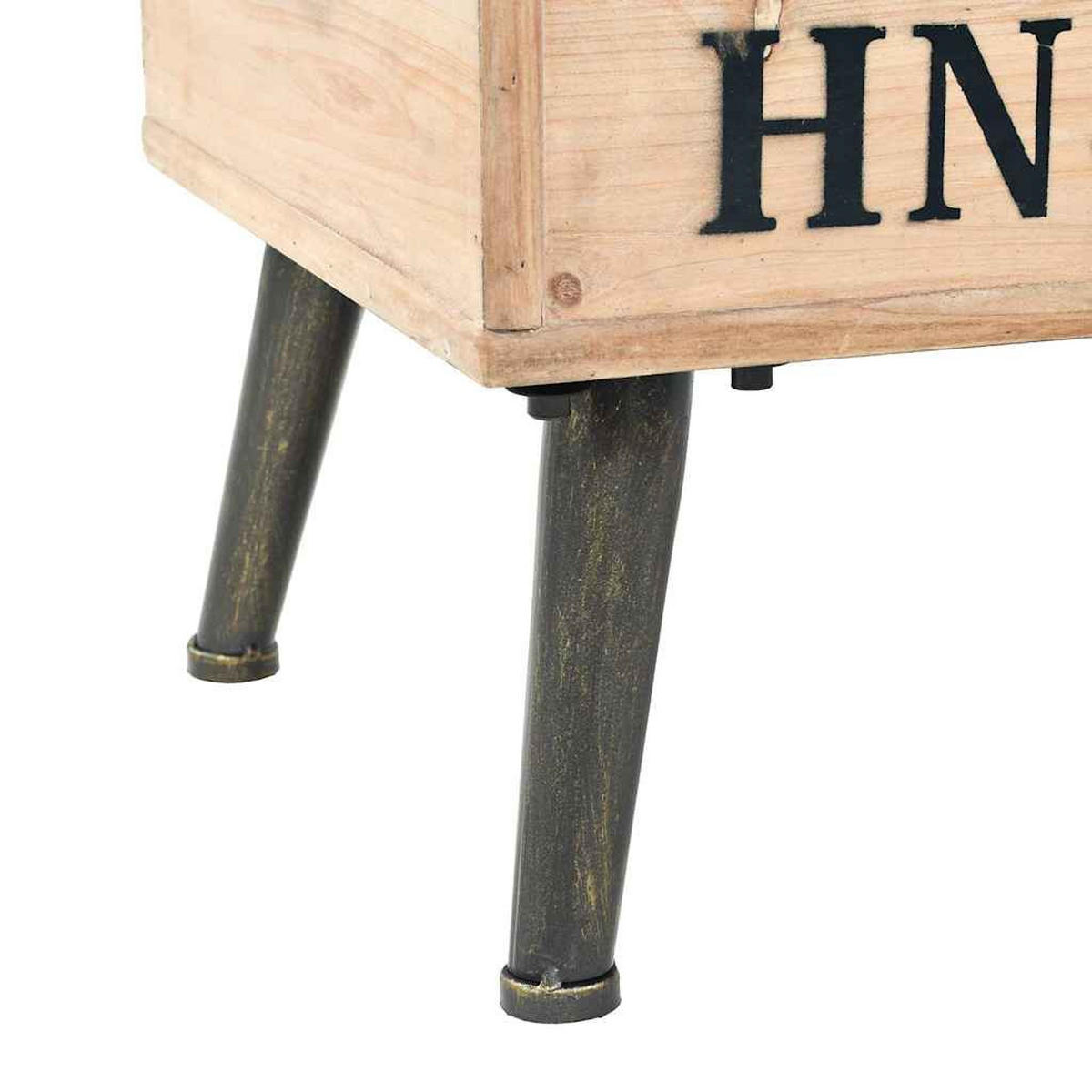 SITZBANK Mit Stauraum 110 Cm Massivholz Tanne - Braun, Holz (110/50/40cm) - vidaXL