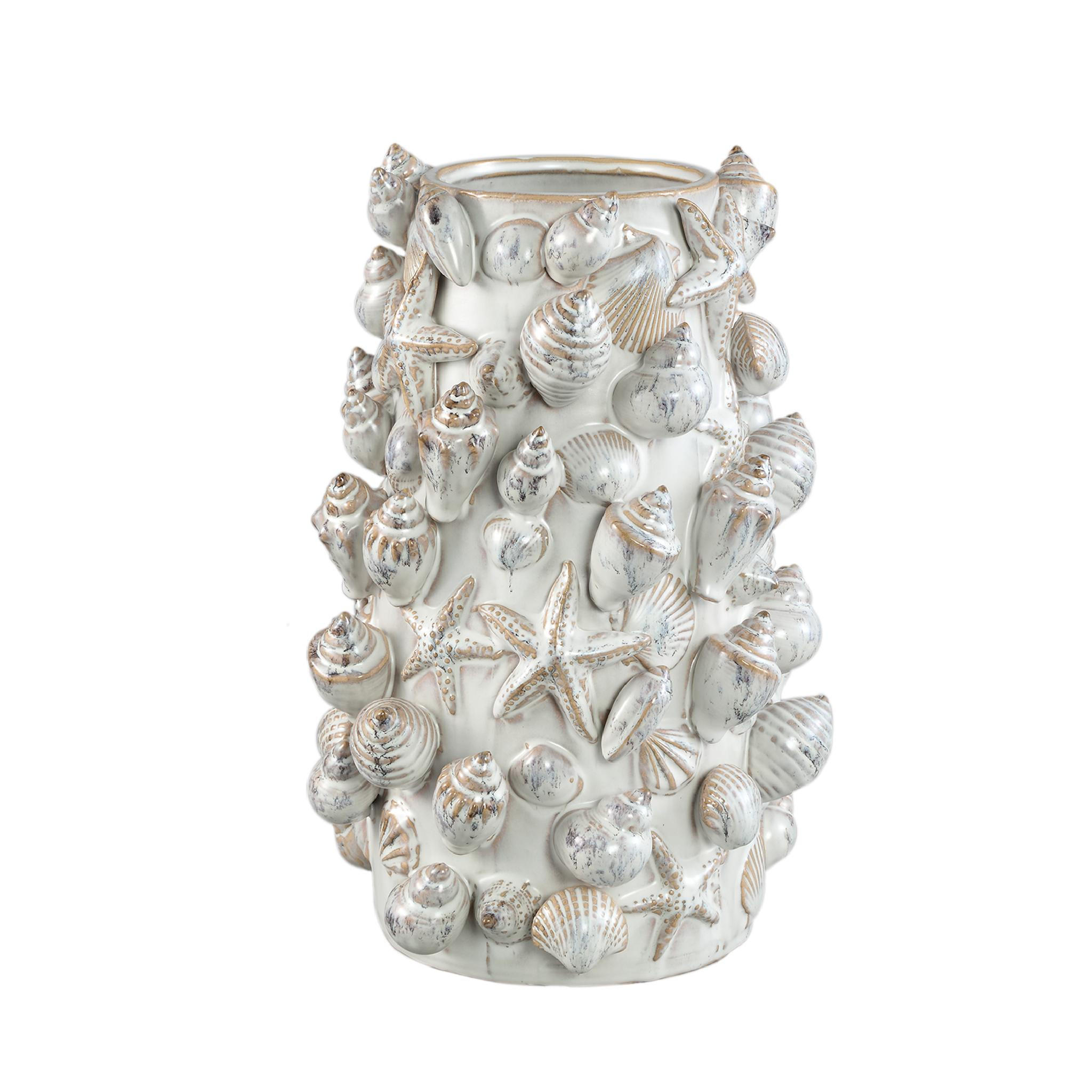 TOPF Prince Beige 25/24/37.5cm - Beige, Keramik (37.5cm) - PTMD Collection