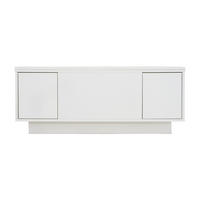 COUCHTISCH Weiß 100/50/43 cm mit Hubtischfunktion - Weiß, Holzwerkstoff (1/1/1cm) - PANGIVO