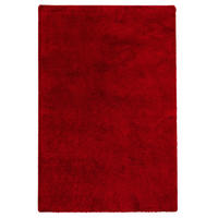 HOCHFLOR SHAGGY TEPPICH PALACE - Weinrot, Textil (80/240cm) - Snapstyle