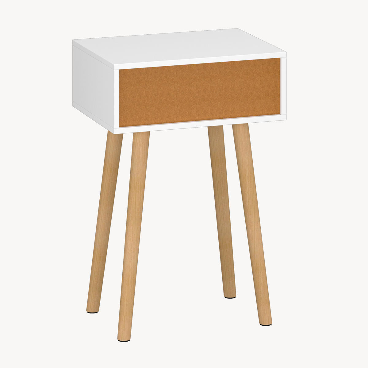 BEISTELLTISCH Östersund - Eichefarben/Naturfarben, Holz/Holzwerkstoff (30/40/60cm) - [en.casa]