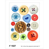 WANDTATTOO Knoten 85 x 65 cm - Multicolor, Papier (85/65/65cm) - Sanders & Sanders