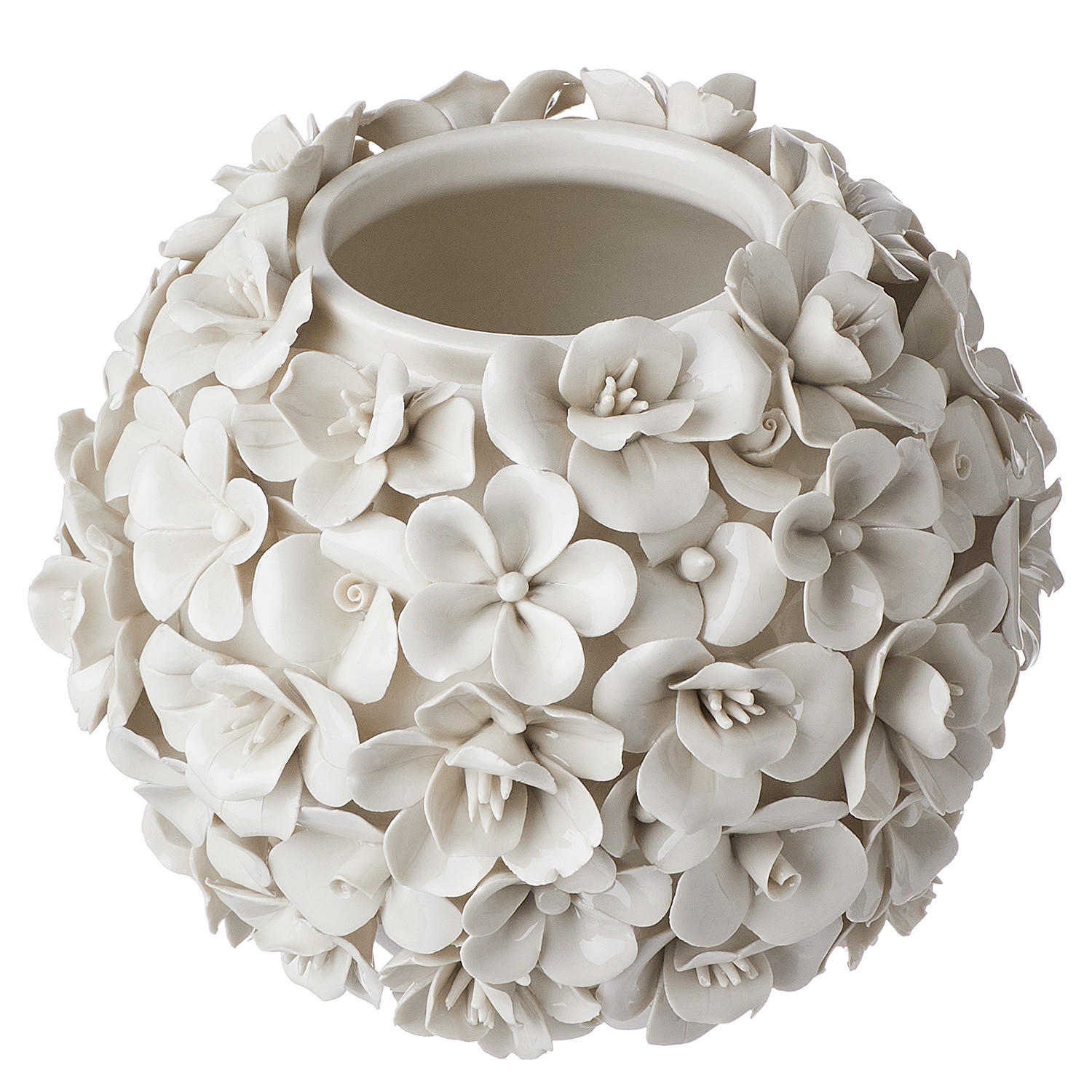 VASE Bouquet - Creme, Keramik (17cm) - BUTLERS