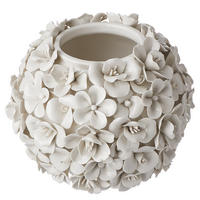 VASE Bouquet - Creme, Keramik (17cm) - BUTLERS