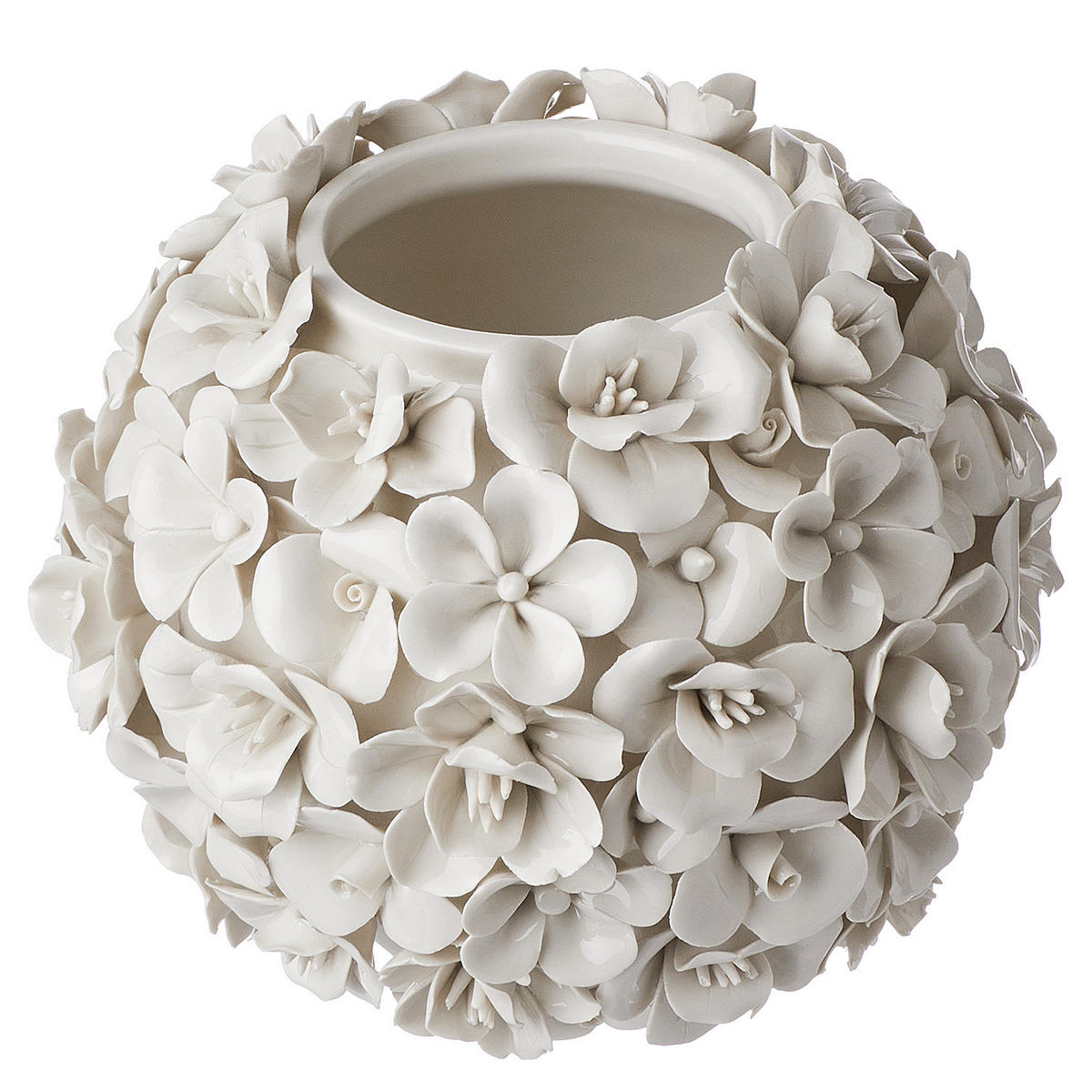 VASE Bouquet - Creme, Keramik (17cm) - BUTLERS