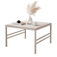 COUCHTISCH FORMA 60/60 cm Quadrat, Kaschmir - Kaschmir, Metall (60/60/46cm) - Idohome