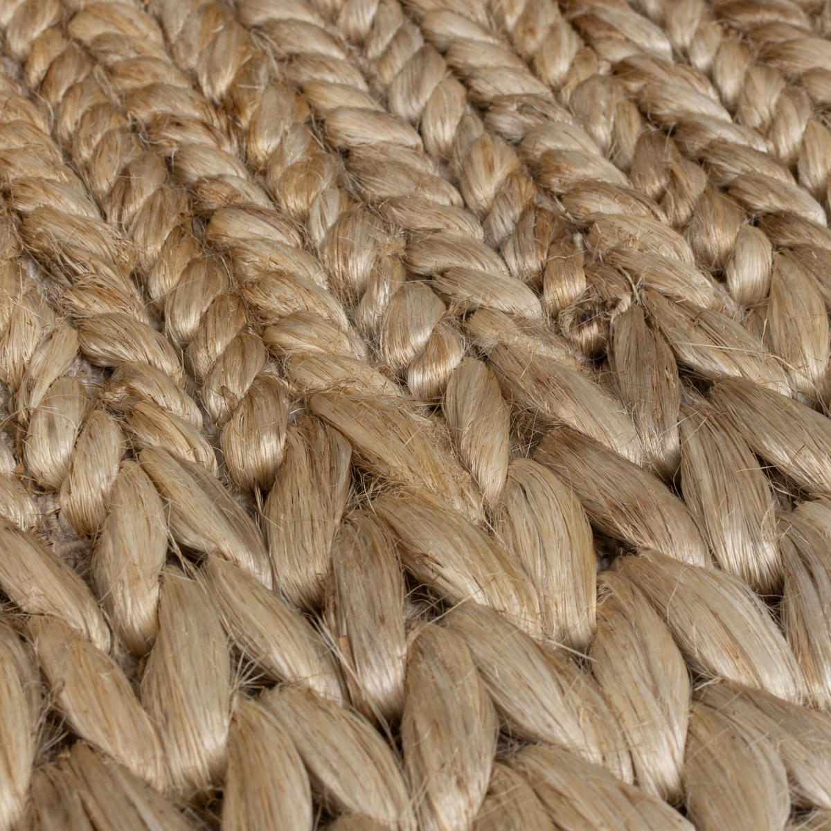 TEPPICH Kurzflor Flechtoptik Muster, Struktur, Flur Natur Rechteckig 160x230 - Beige, Textil (160/230cm) - KADIMA DESIGN