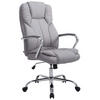 BÜROSTUHL Xavier Two, Stoffbezug Grau - Grau, Textil/Metall (62/125/70cm) - TPFLiving