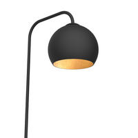 STEHLEUCHTE Joe - Goldfarben, Metall (40/65/170cm) - Lumicom