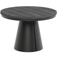TISCH Schwarz ALMA Ausziehbar 120/196 cm - Schwarz, Holzwerkstoff (2/120/76cm) - Sepro Meble