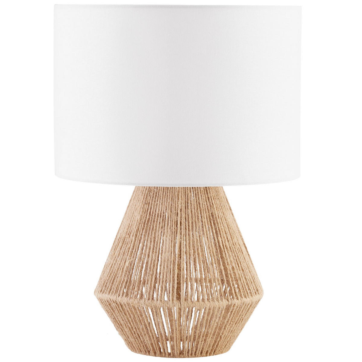 TISCHLEUCHTE Lignea Lux,32 x 45 cm,natur - Naturfarben, Metall (32/32/45cm) - tectake