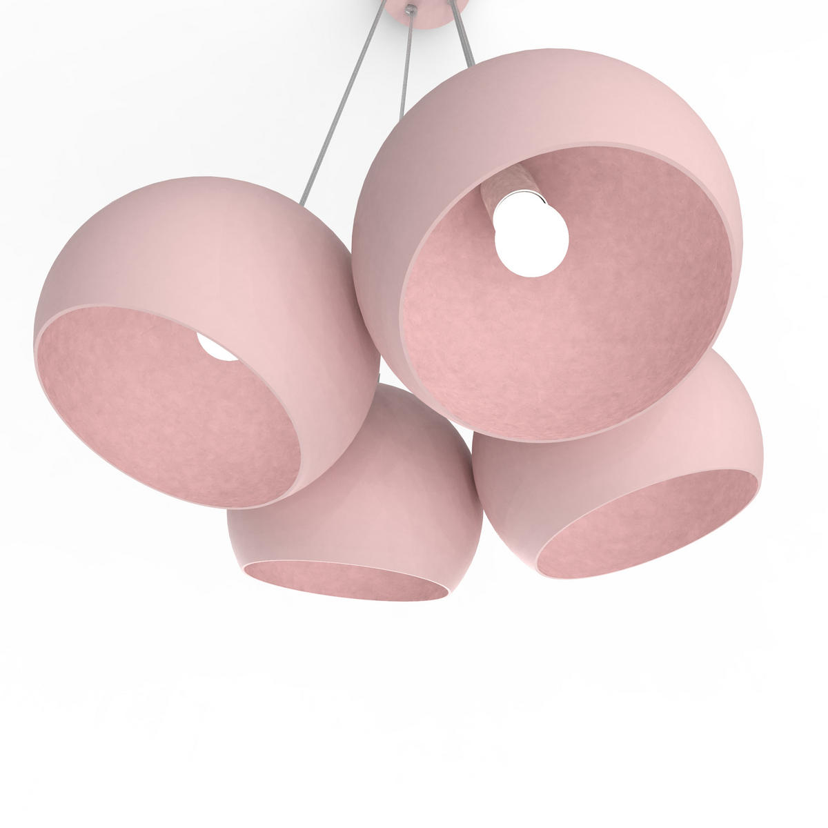 HÄNGELEUCHTE - Pink, Metall (25/25/20cm) - Lumicom