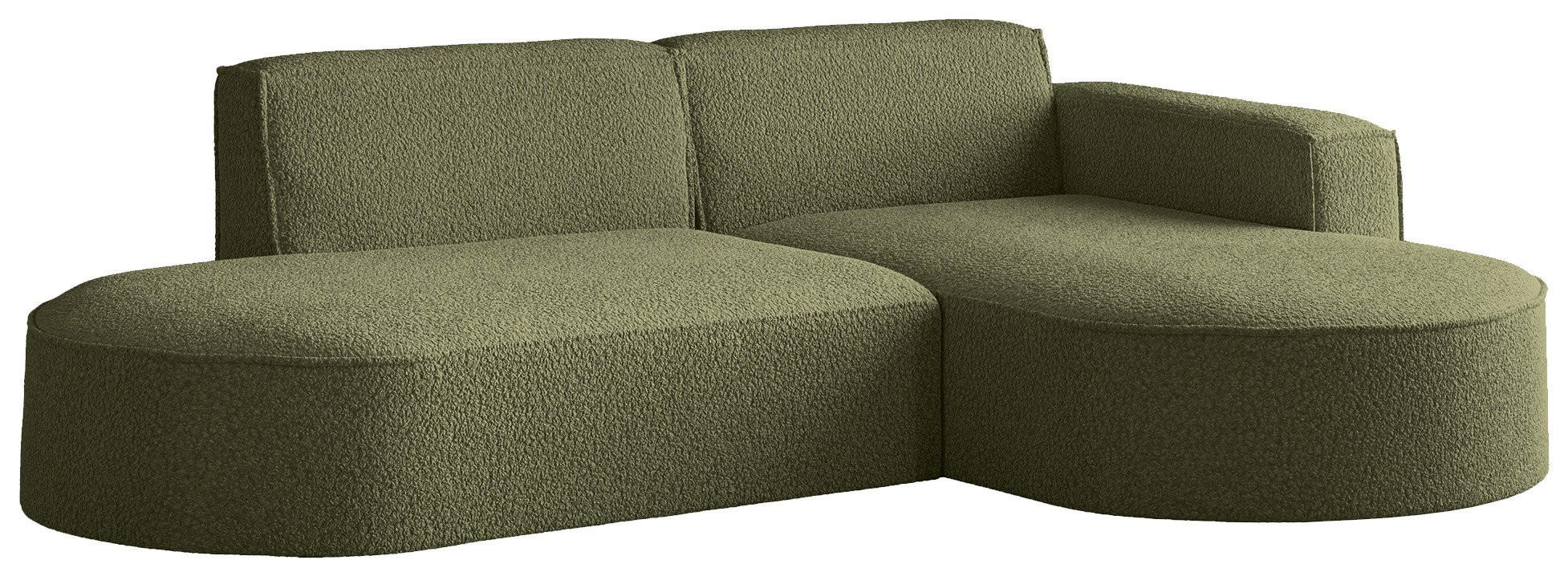 WFL Group Ecksofa Grün 241x168 cm