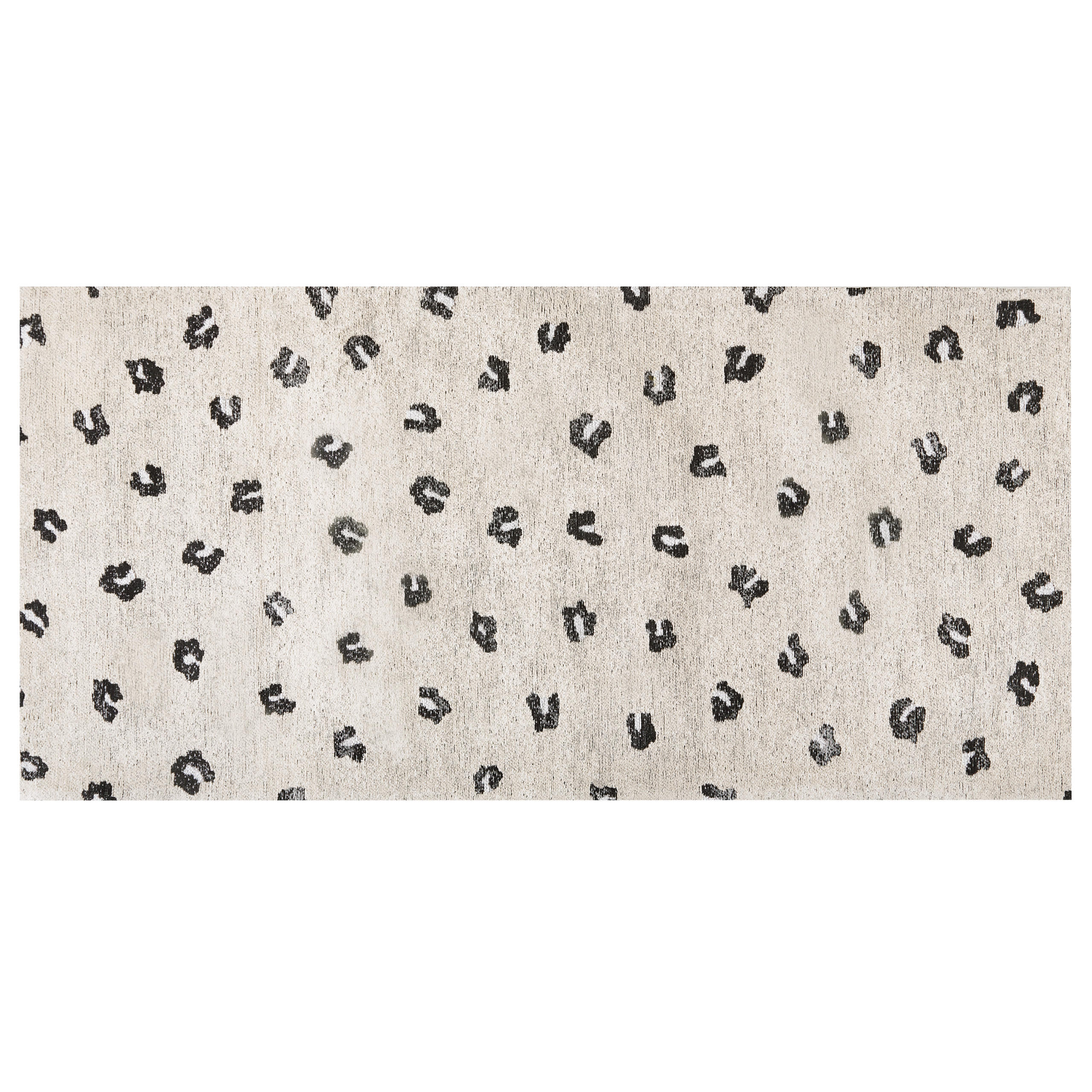 KURZFLOR-TEPPICH Afis 150/80 cm - Beige, Textil (80/150cm) - Beliani