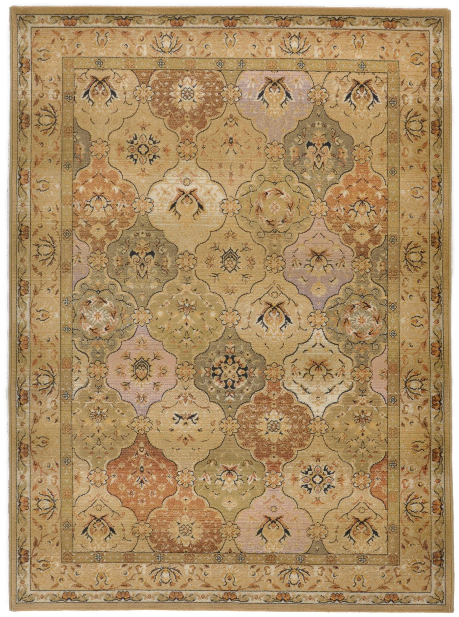 Theko Webteppich Beige 120x180 cm