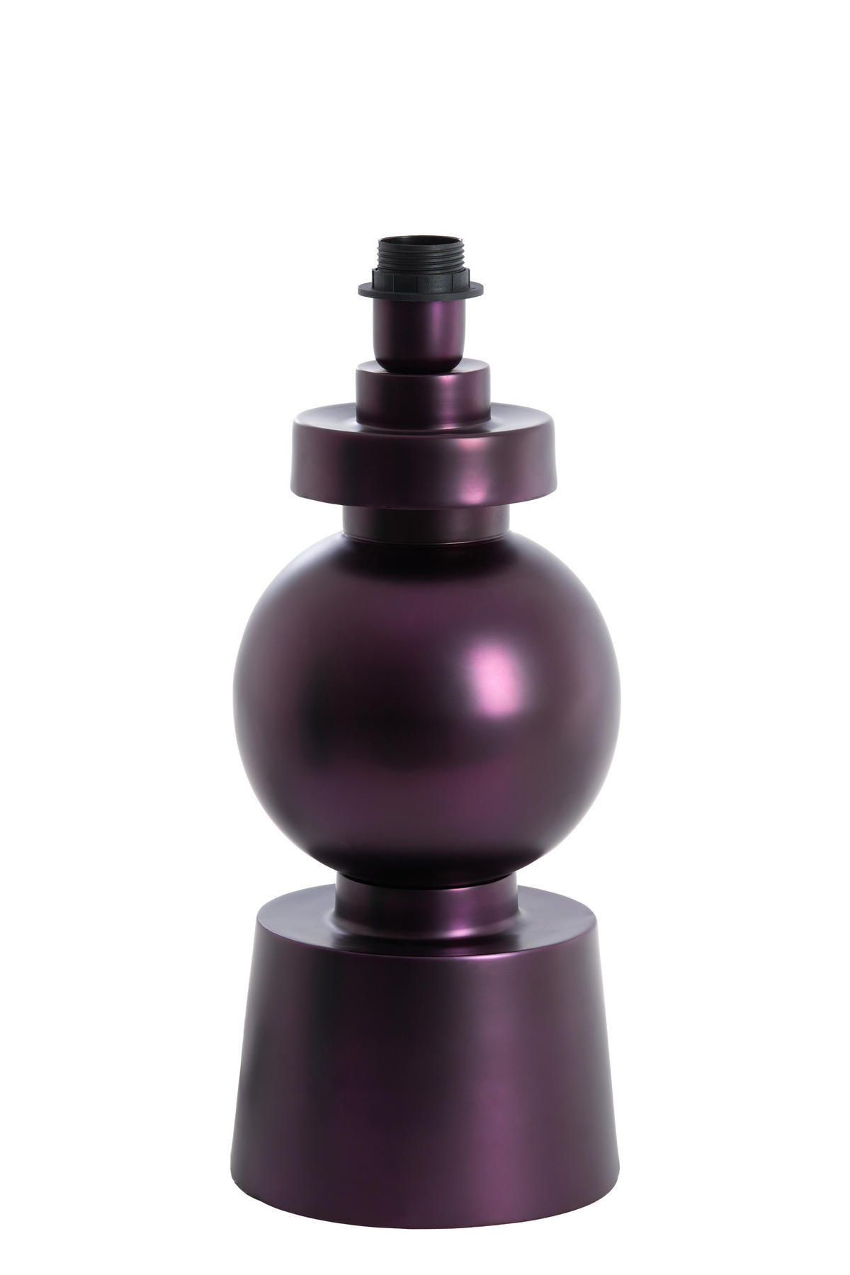 LAMPENSOCKEL Bodiosa Lila 18/18/47 cm - Lila, Metall (18/18/47cm) - Light & Living