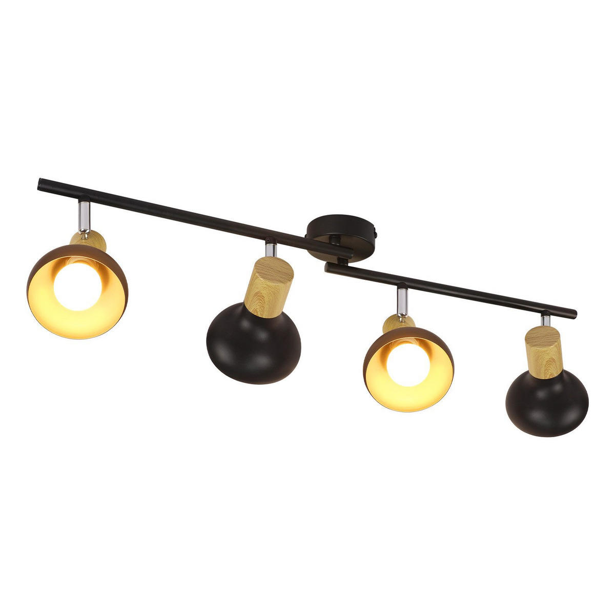 STRAHLER Farrell 70/11/15.5 cm - Schwarz, Metall (70/11/15.5cm) - Nettlife