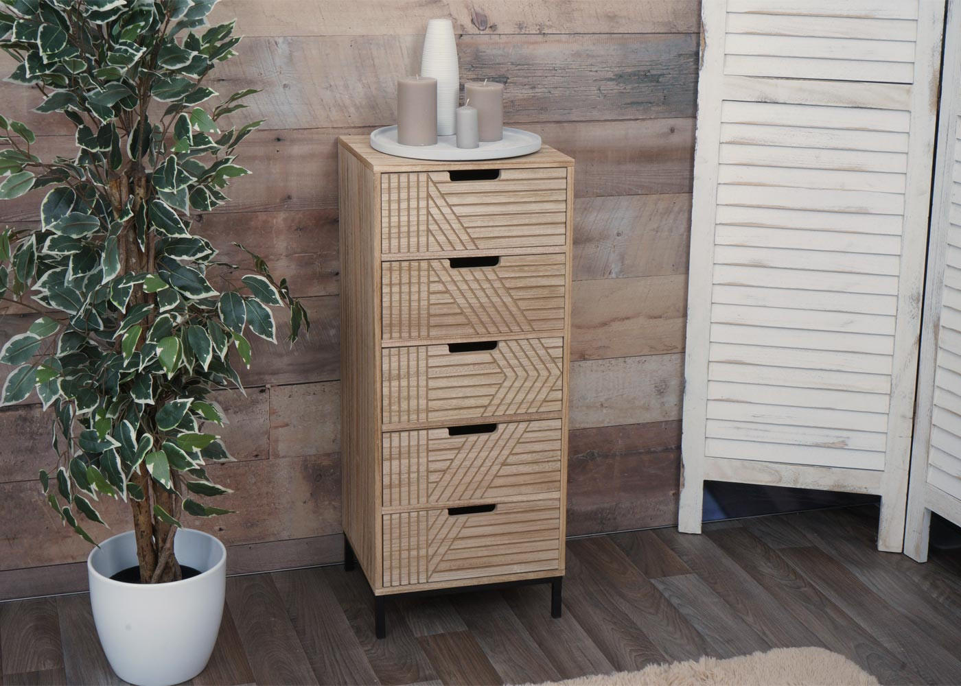 KOMMODE Braun - Braun, Holz (35/84/29cm) - MCW