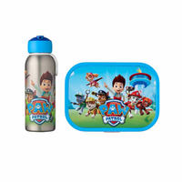 BROTDOSE + THERMOFLASCHE Campus Paw Patrol 2er Set - Blau/Multicolor, Kunststoff (1/1/1cm) - Mepal