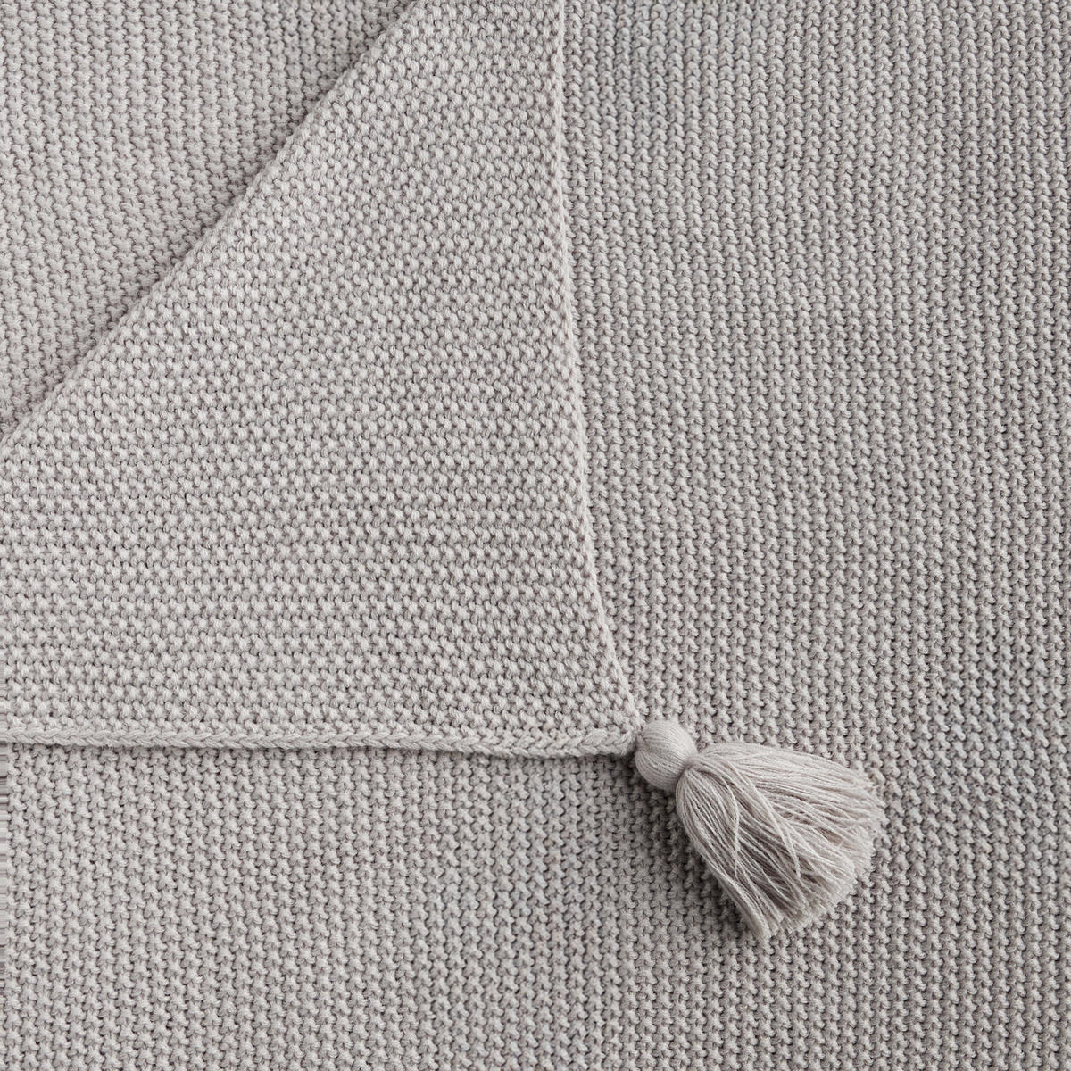 DECKE Zoltane - Hellgrau, Textil (130/170cm) - home&you