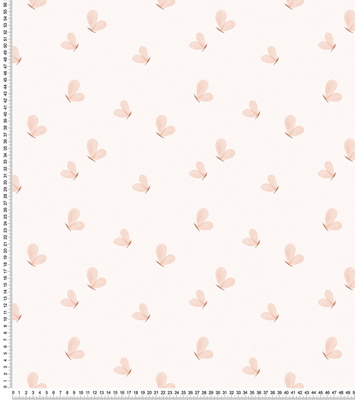 VLIESTAPETE Cherry, Schmetterlinge 50 cm x 10 m, rosa - Pink/Koralle, Papier (1000/50cm) - Lilipinso