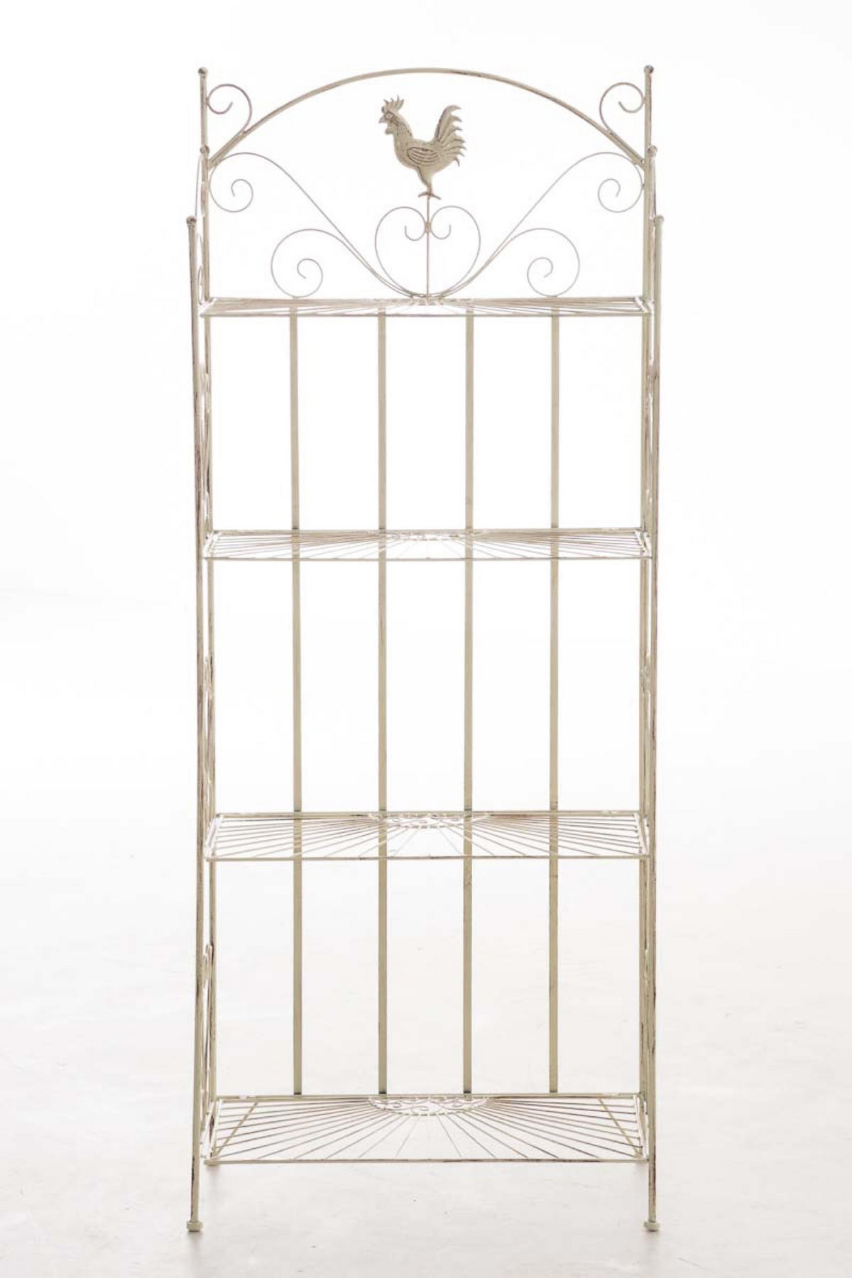 STANDREGAL Mya antik-creme - Naturfarben, Metall (61.5/153/33cm) - TPFGarden