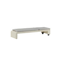 SONNENLIEGE LONDON Weiß 196x60x32 cm - Weiß, Textil (196/32/60cm) - FURNLUX