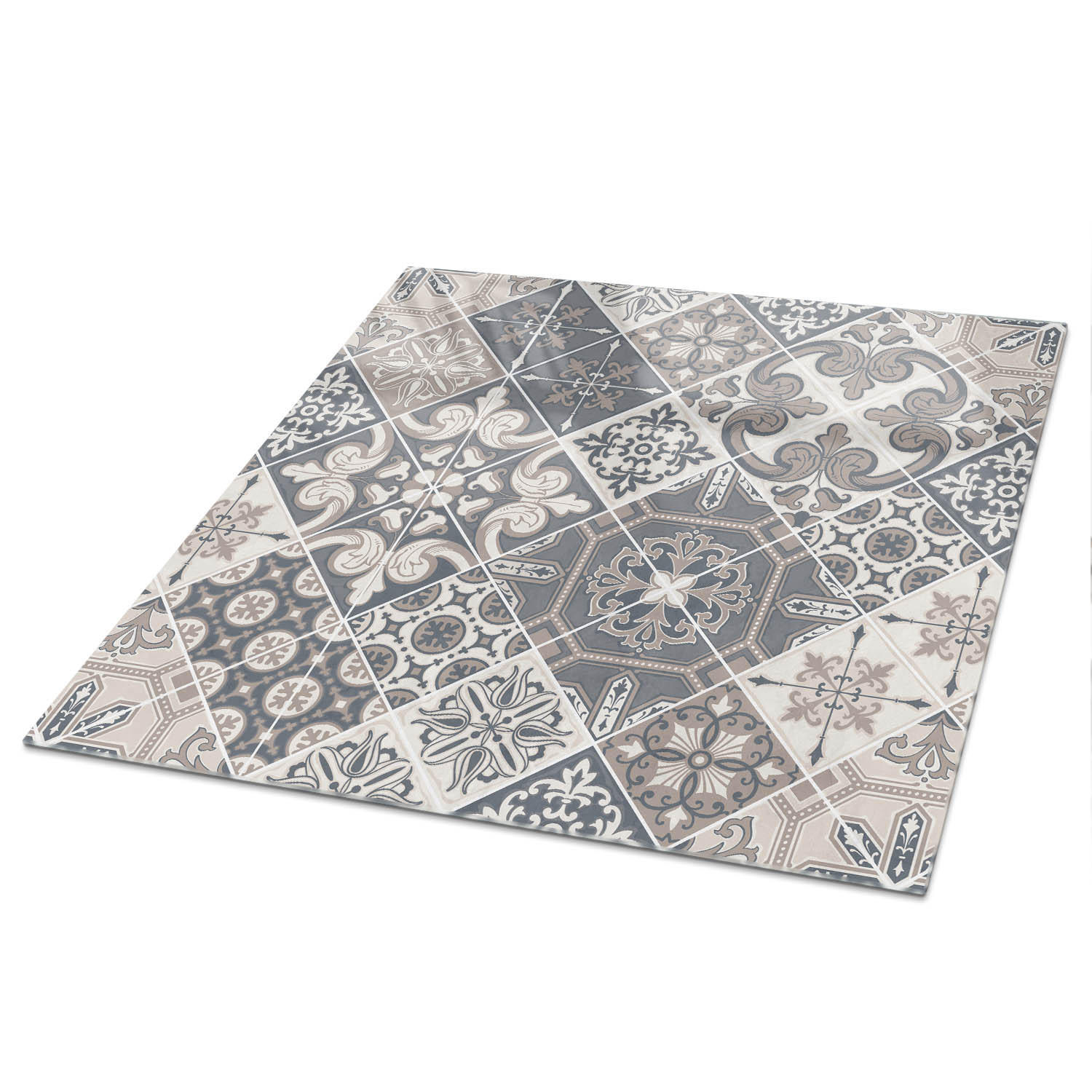 Wallfluent Tischplatte Braun 50x0.4x50 cm