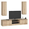 TV-ELEMENT SET Sonoma Eiche 240x40x140 cm - Sonoma Eiche, Holzwerkstoff (240/140/40cm) - Akord