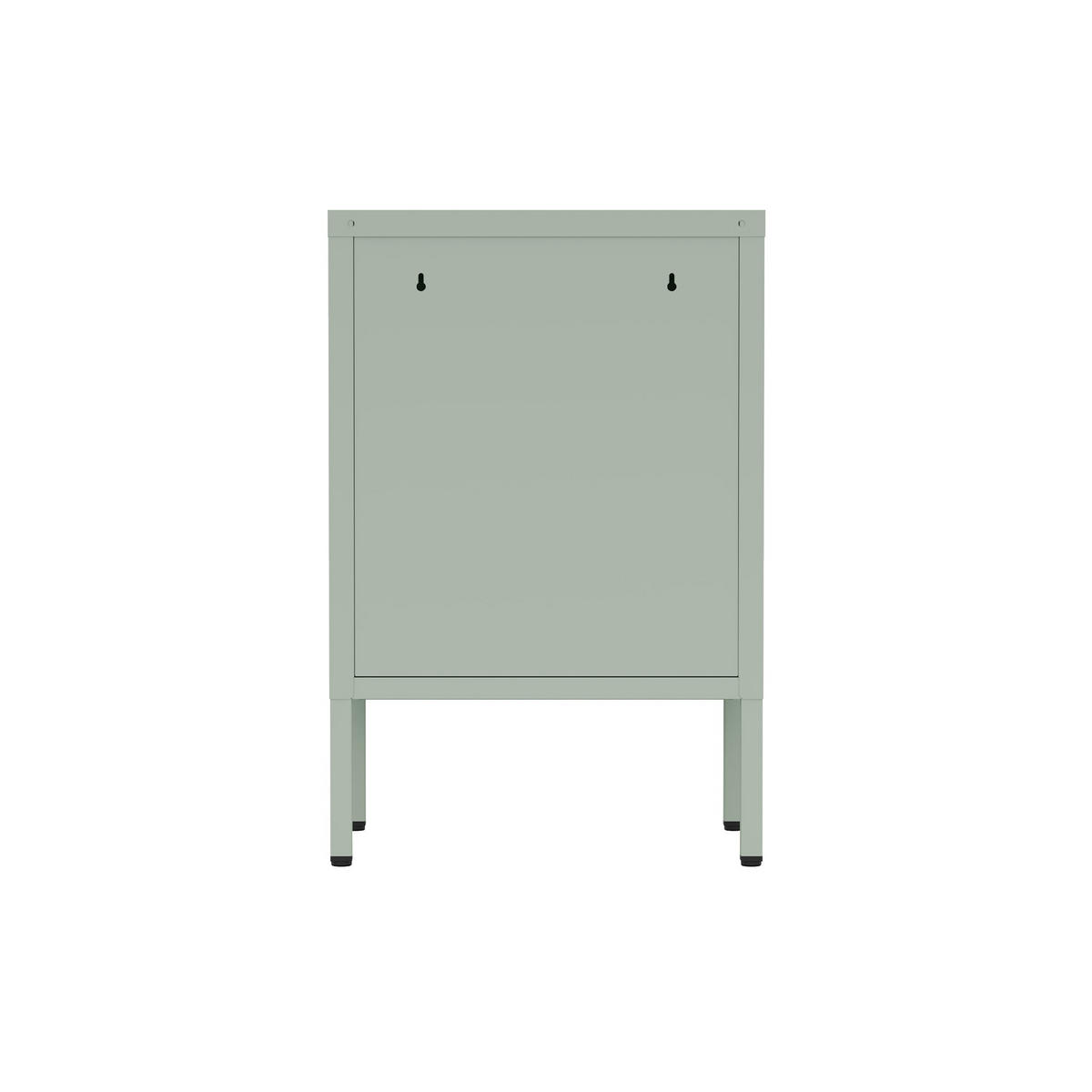 NACHTSCHRANK mit Tür Grün 40/35/60 - Grün, Metall (40/60/35cm) - Mobili Rebecca