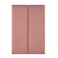 KOPFPOLSTER-SET 2 TLG. Carpino - Rosa, Textil (3/30/90cm) - [neu.haus]