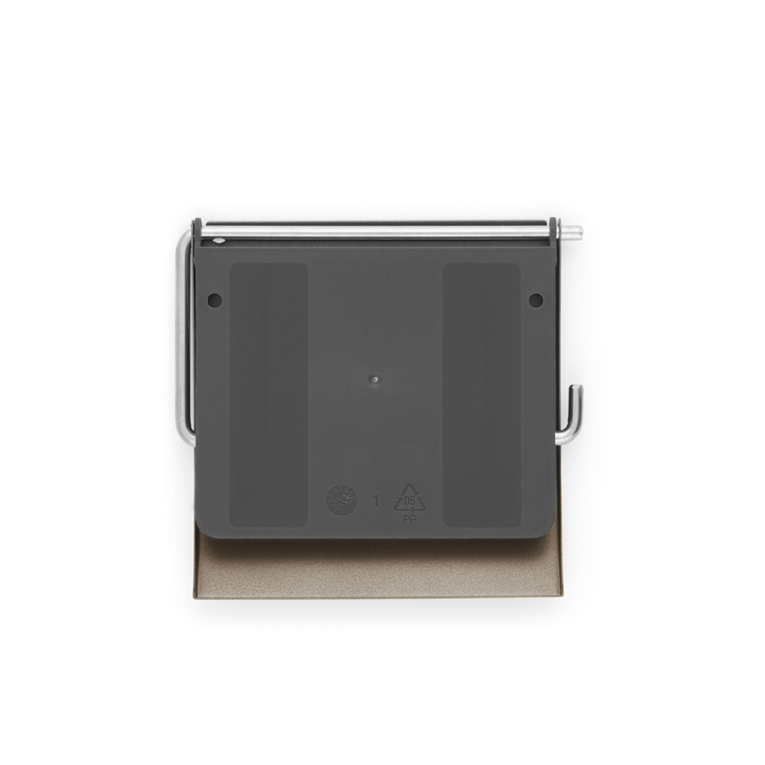 Brabantia Toilettenbürstengarnitur Silber 14.4x11.8x16.5 cm