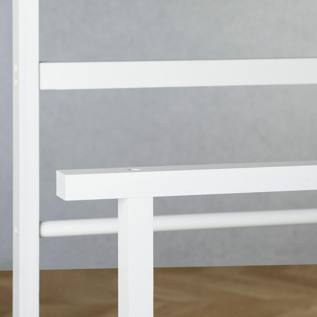 HERRENDIENER KANNA - Weiß, Holz (49/109/40cm) - IDIMEX