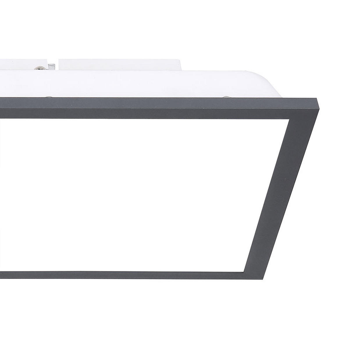 LED DECKENLEUCHTE, Weiß, quadratisch - Weiß, Metall (30/30/6cm) - Globo Lighting